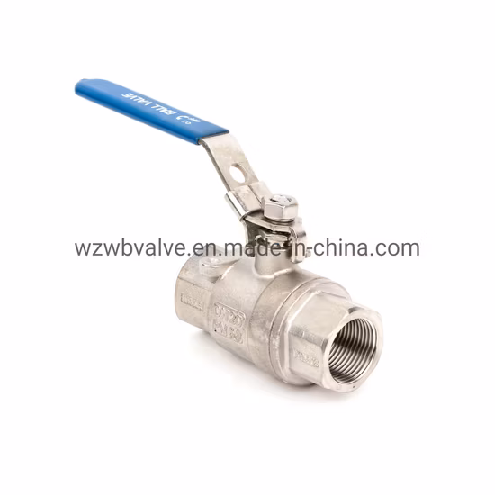 DIN3202-M3 Economical Light Type Female Thread Pn63 Bsp Threaded/Flanged Ss Stainless Steel 1PC 2PC 3PC Ball Valve Pn63 with ISO Locking Device