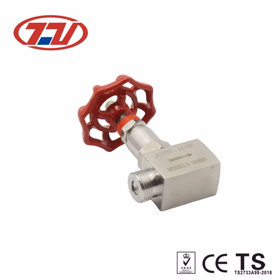 Высокотемпературная резьба из нержавеющей стали SS304 SS316, кованый игольчатый клапан с внутренней резьбой